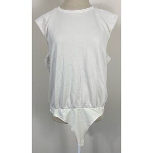 Jonathan Simkhai Standard Channing Beige Bodysuit